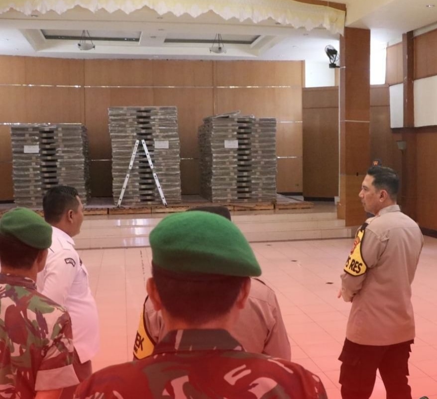 Jelang Pilkada Kapolresta Bogor Kota Lakukan Pengecekan Gudang KPU 