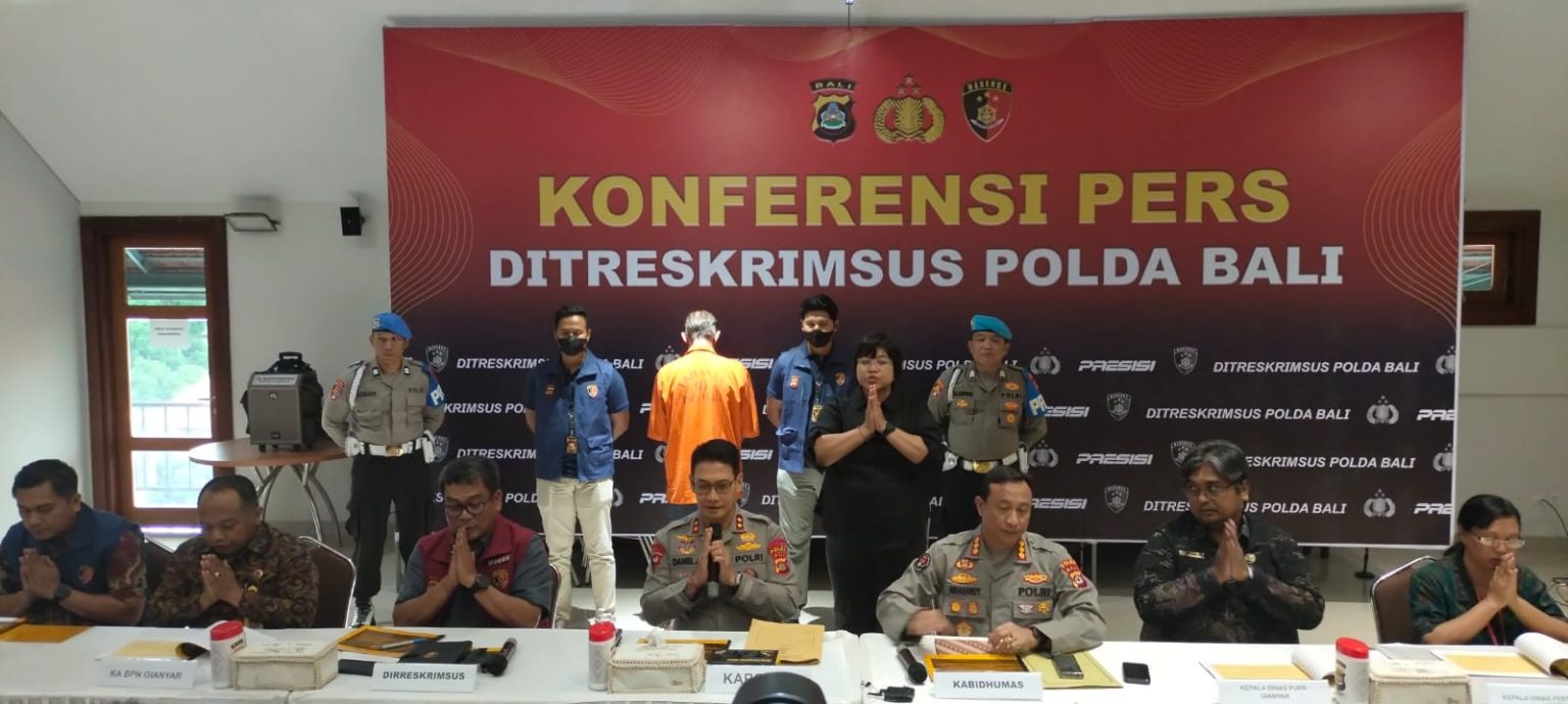 Polda Bali Tetapkan WNA Jerman Jadi Tersangka Alih Fungsi Lahan