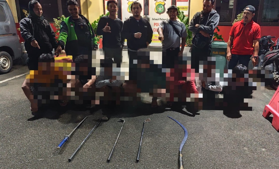 Respon Cepat Polsek Ciledug Gagalkan Rencana Tawuran Remaja di Cipadu, Tangerang