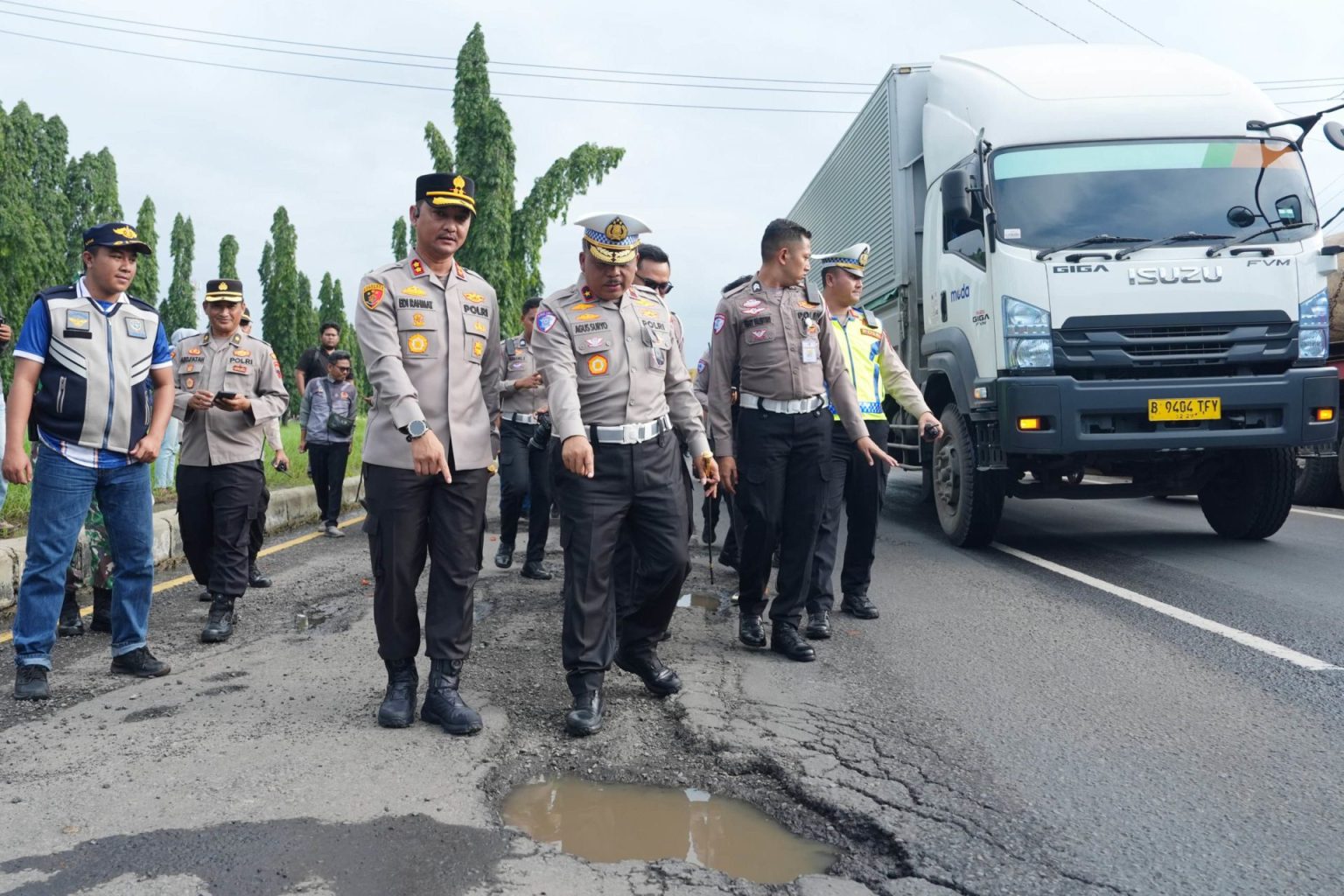 Kakorlantas Minta Koordinasi Percepat Perbaikan Jalan Alternatif Pantura, Untuk Perlancar Jalur Mudik 2025