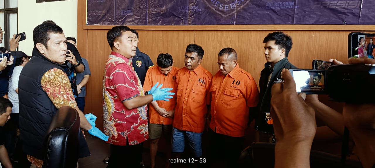 Polres Metro Jakarta Pusat Tangkap Pegawai KPK Gadungan Terkait Pemalsuan Surat