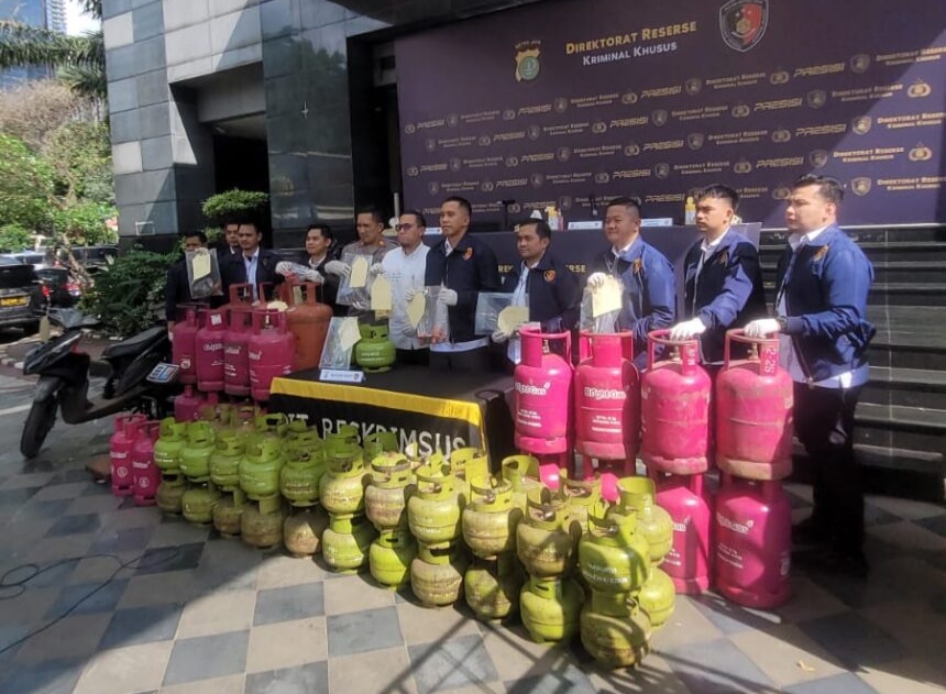 Polisi Ungkap Kasus Pengoplosan Gas Elpiji di Bekasi dan Jakarta