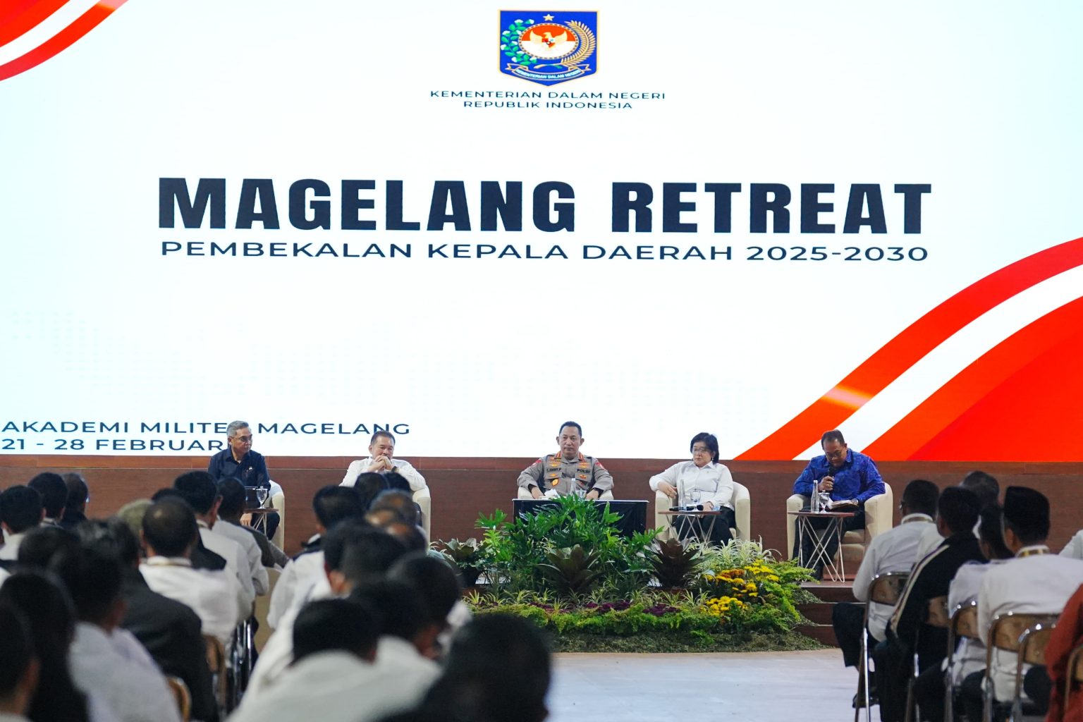 Kapolri Jadi Narasumber di Retret Kepala Daerah, Bahas Pencegahan-Pemberantasan Korupsi
