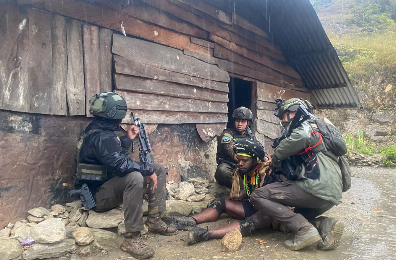 Satgas Ops Damai Cartenz Berhasil Tangkap KKB Male Telenggen di Puncak Jaya