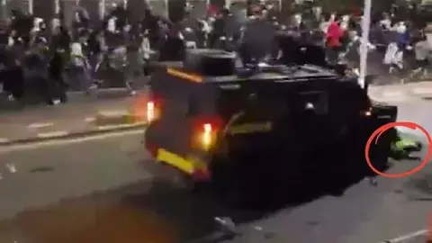 Tragedi Demo di Jakarta Driver Ojol Tewas Tertabrak Rantis Brimob