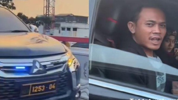 Gunakan Pelat Dinas dan Strobo Palsu, Sopir Pajero Diamankan Polisi di Tasikmalaya